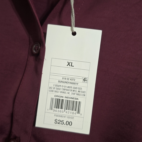 A New Day NWT Button Down Shirt Womens XL - Picture 5 of 8